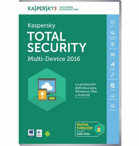Kaspersky 2016 Total Security Multi 3u